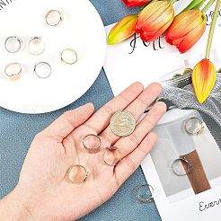 Verstellbare Fingerringkomponenten aus Edelstahl 304&nbsp;STAS-UN0004-22