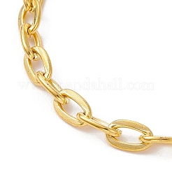Herz-Charm-Armband aus Legierung mit Kabelketten&nbsp;BJEW-JB10130-02