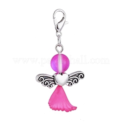 Pendenti in pietra di luna sintetica&nbsp;HJEW-JM00389-M