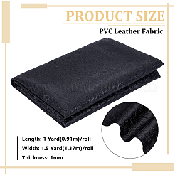 1 yarda de tela de cuero de PVC&nbsp;PVC-BC0001-02B