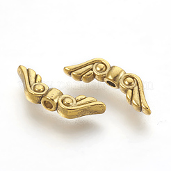 Perline in lega stile tibetano&nbsp;X-TIBEB-A11-3712-AG-FF