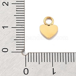 Placcatura ionica (ip) ciondoli in acciaio inossidabile 304&nbsp;STAS-P379-32G