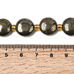 Natürliche Pyrit Perlen Stränge&nbsp;X-G-Z131-H01-01