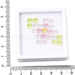 23 Uds cabujones de circonita cúbica&nbsp;CU-F002-05F