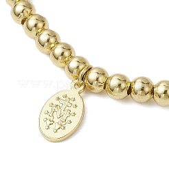 Bracciali elastici in acciaio inossidabile 304 per donna&nbsp;BJEW-JB11053-01