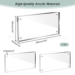 Desktop-Bilderrahmen aus transparentem Acryl&nbsp;AJEW-WH0166-52