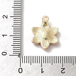 Flores colgantes de esmalte de la aleación&nbsp;ENAM-A007-06KCG-05