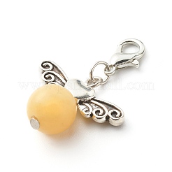 Natürliche Jade Anhänger&nbsp;HJEW-JM00525