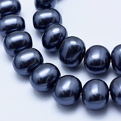 Galvanisieren Sie Muschelperlen-Perlenstränge&nbsp;BSHE-G006-04E