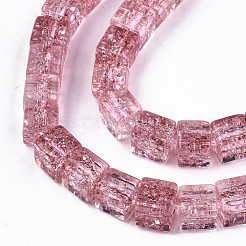 Perles en verre craquelé&nbsp;X-GLAA-S192-005H