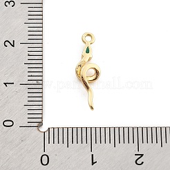 Pendentifs avec zircon cubiques à micro-pavés en laiton&nbsp;LS-KK-M321-01E-G03