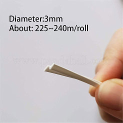 Flaches Nylon-Gummiband für Mundschutz-Ohrschlaufe&nbsp;OCOR-GF0001-01