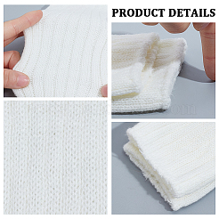 2 Paar 2 Farben Acrylfasern lange Mesh-Spitzenhandschuhe&nbsp;AJEW-CN0006-66