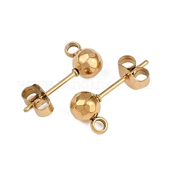 Ohrstecker-Beschläge aus Edelstahl 304&nbsp;X-STAS-A119-06G