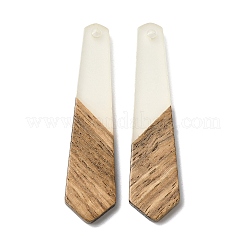 Leuchtender Anhänger aus Holz und Harz&nbsp;WOOD-H104-01