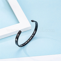 Brazalete de acero inoxidable 304 para mujer&nbsp;CR8784-3