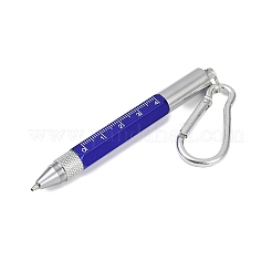 Praktischer 6-in-1 Schlüsselanhänger-Stift aus Aluminium&nbsp;LS-AJEW-R004-01P-10