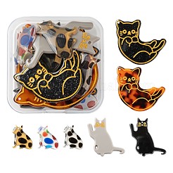 Katzen-/Kätzchen-Anhänger-Kit für die Schmuckherstellung&nbsp;DIY-LS0004-04