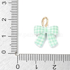 Ciondoli smaltato in ottone&nbsp;LS-KK-CBA1122-01G-02