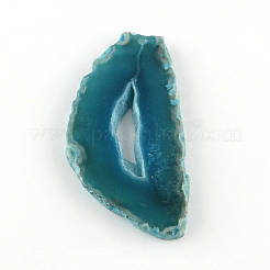 Forma mista tinto naturale agata pietra preziosa grandi ciondoli&nbsp;G-R300-07