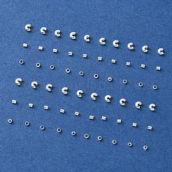 300 Stück Crimpperlenabdeckungen aus Eisen und Messing im 3-Stil&nbsp;KK-YW0002-16