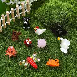 10 pièces 10 styles perles de chalumeau faites à la main&nbsp;LAMP-CJ0005-16