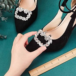 2 Stück Schuhdekoration aus Kristall-Strass&nbsp;DIY-OC0009-93P