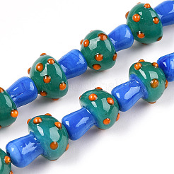 Chapelets de perles vernissées manuelles&nbsp;X-LAMP-N024-09C