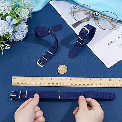 3 Stück Nylon-Uhrenarmbänder&nbsp;AJEW-OC0015-63D