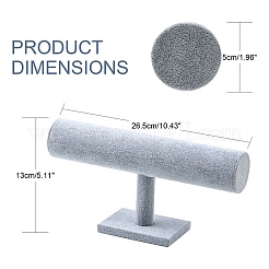 Samt t bar Armband Display-Ständer&nbsp;NDIS-F001-02