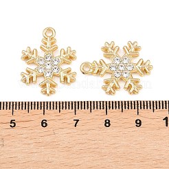 Pendentifs de Noël en alliage de strass&nbsp;FIND-B059-06G-04