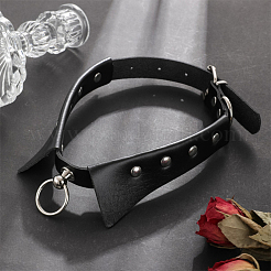 Gargantilla de cuero sintético para mujer&nbsp;NJEW-CL0001-23A