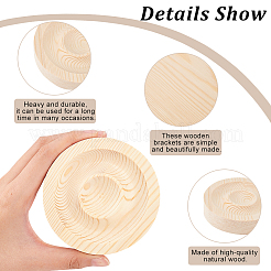 Armbandanzeige aus holz&nbsp;BDIS-WH0003-19