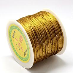 Metallic Fleck Perlen Schnur Schnüre&nbsp;NWIR-R024-563
