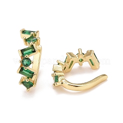 Orecchini con polsino a stella in zirconi&nbsp;EJEW-A069-17G-D