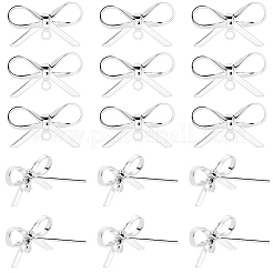 20 pièces de boucles d'oreilles en laiton&nbsp;KK-SC0008-01S