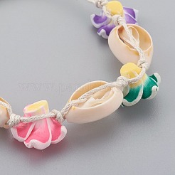 Kaurimuschel Fußkettchen / Armbänder&nbsp;X-AJEW-AN00243