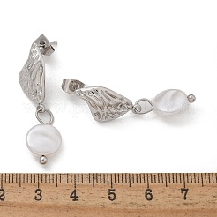 Pendientes colgantes de acero inoxidable 304&nbsp;EJEW-L287-068P