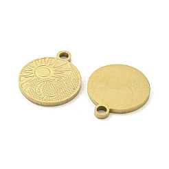 Ionenplattierung (IP) 316L chirurgischer Edelstahlanhänger&nbsp;STAS-K280-11G-01