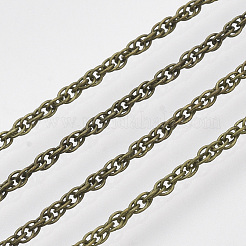 Chaînes de corde de fer enduites de laiton soudé&nbsp;CH-T002-04AB