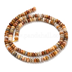 Natur verrückt Achat Perlen Stränge&nbsp;G-Z110-B34-2x4mm