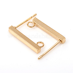 Ohrstecker-Beschläge aus Edelstahl 304&nbsp;X-STAS-G224-21G-02