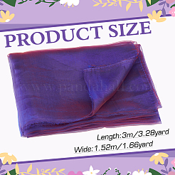 Polyester-Organza-Stoffe&nbsp;DIY-WH0622-114A