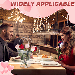 Sacchetti regalo in plastica pp trapezoidali per San Valentino&nbsp;ABAG-WH0040-10B