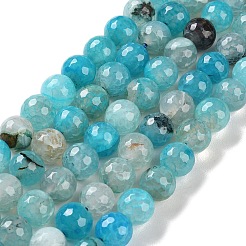 Filo di perline di agata naturale&nbsp;G-M437-C01-01N