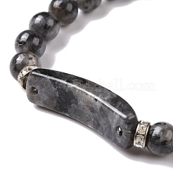 Natur Labradorit Stretch-Armbänder&nbsp;BJEW-K164-B08
