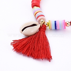 Bracelets extensibles avec breloque&nbsp;BJEW-JB05085-02