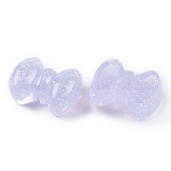 Cabochons décodés en résine époxy transparente&nbsp;CRES-P035-08D