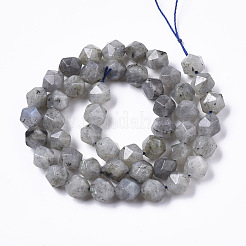 Chapelets de perles en labradorite naturelle &nbsp;G-R465-33B