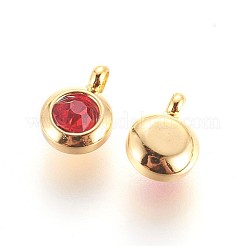 Strass-Anhänger aus Edelstahl 304&nbsp;STAS-P237-10G-01
